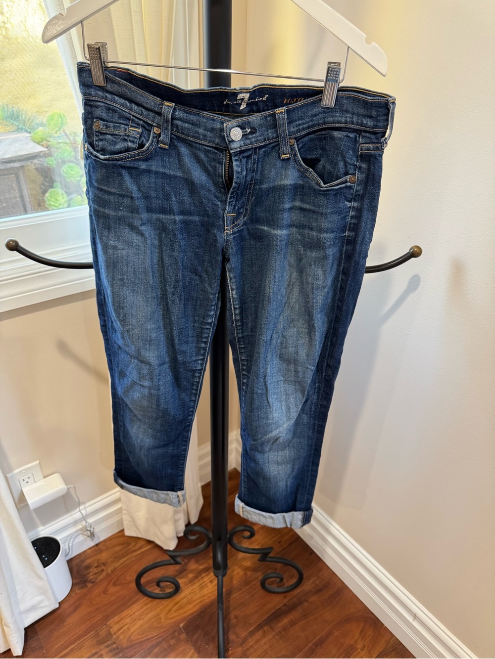 Seven Jeans For All Mankind Dark Wash Roxanne Women’s Jeans Size 29
